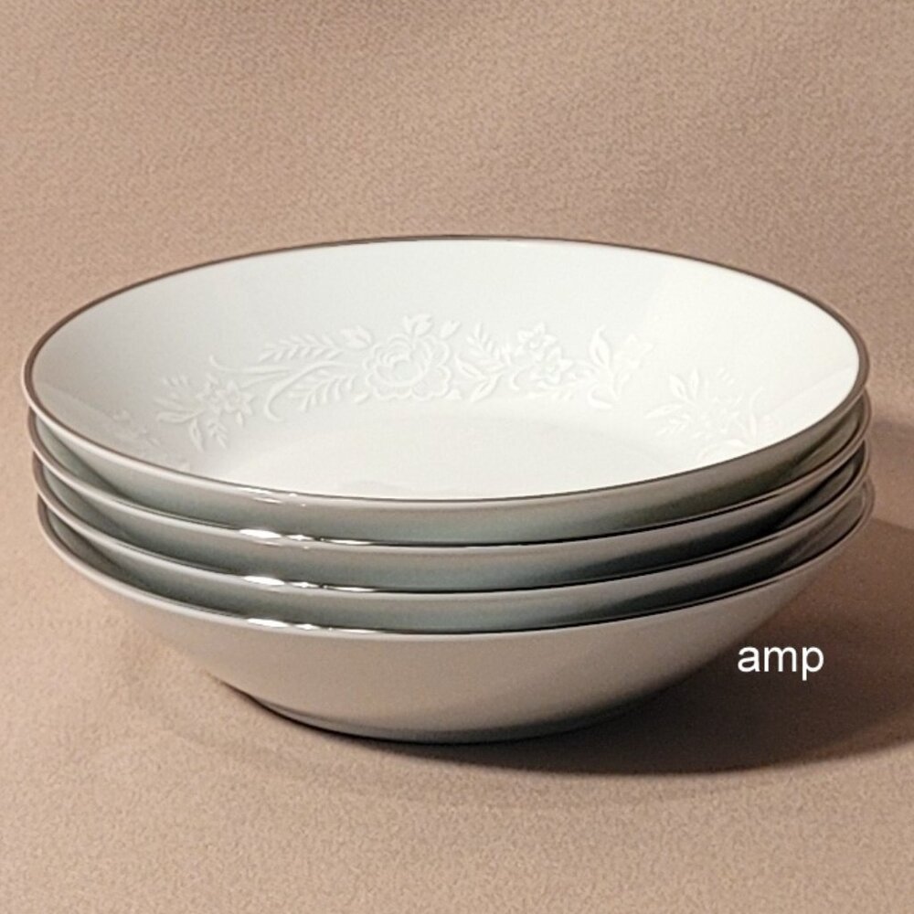 Noritake Reina 6450 (Lot of 4) Fruit Dessert Bowls (5 1/2") EXCELLENT!